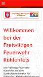 Mobile Screenshot of ff-kuehlenfels.de